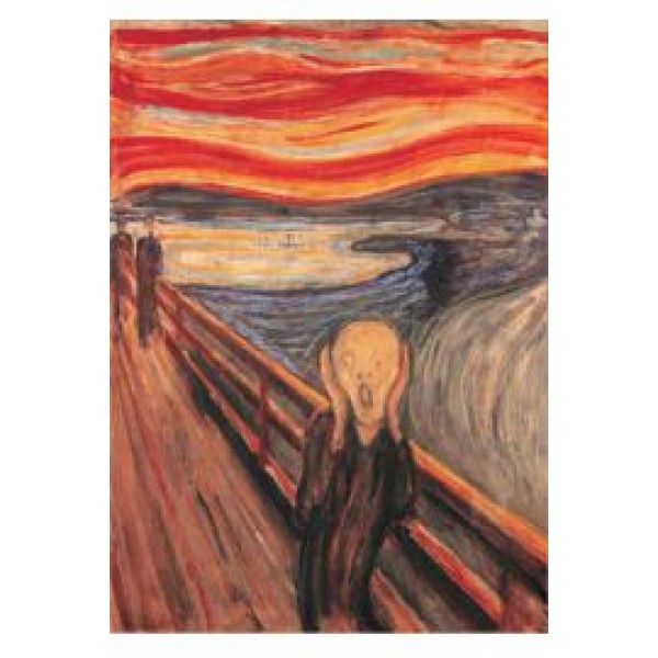 Krzyk, Edvard Munch, 1910,1000el.(Lekko uszkodzone pudełko) - Sklep Art Puzzle